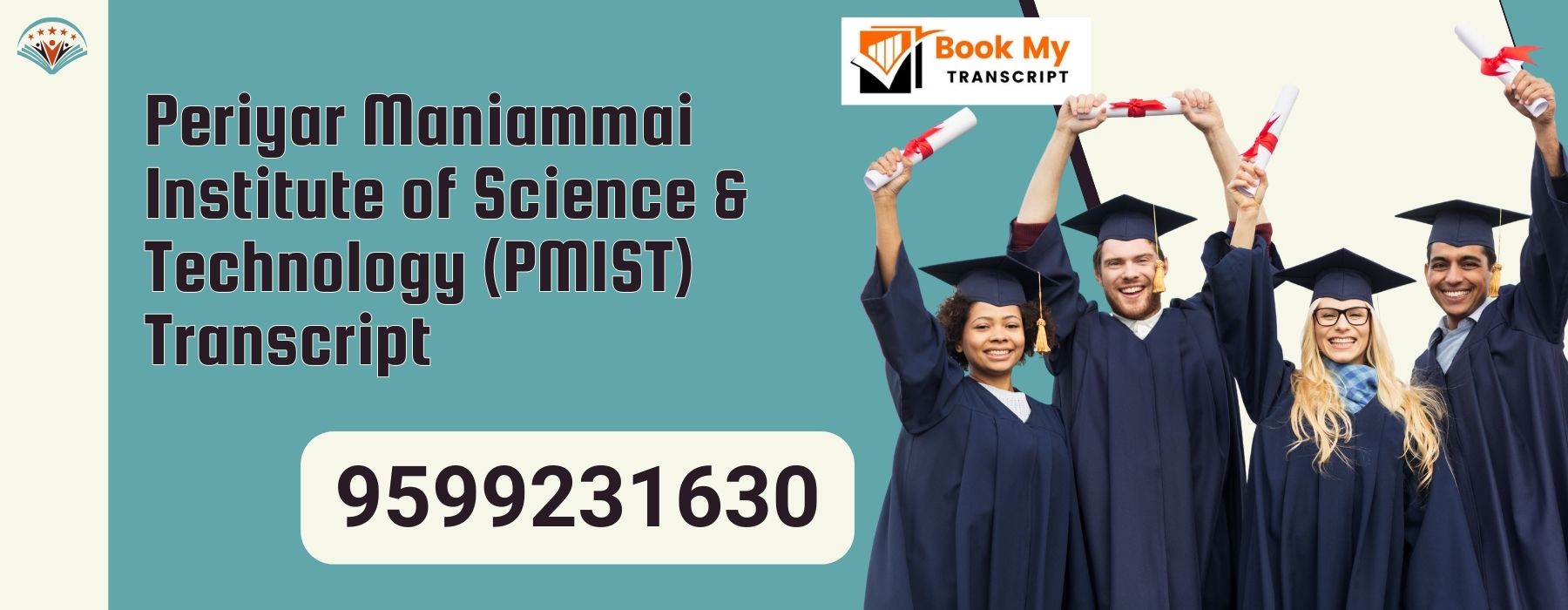 Periyar Maniammai Institute of Science & Technology (pmist) Transcript, Moi, Degree Certificate 9599231630