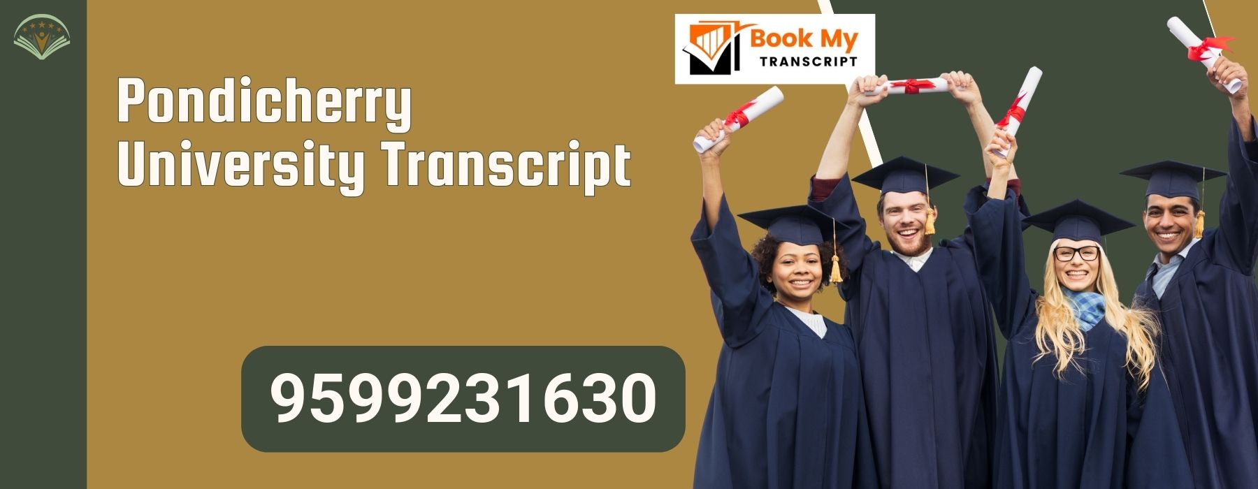 Pondicherry University Transcript, Moi, Degree Certificate, 9599231630
