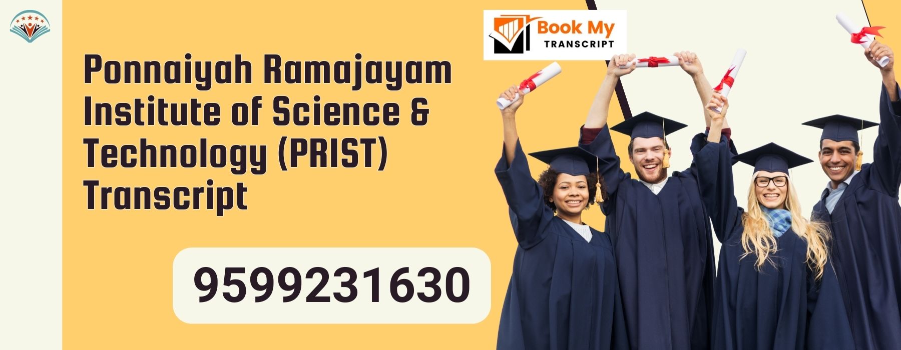 Ponnaiyah Ramajayam Institute of Science & Technology (prist) Transcript, Moi, Degree Certificat 9599231630