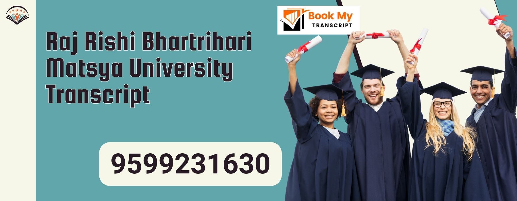 Raj Rishi Bhartrihari Matsya University Transcript, Moi, Degree Certificate, 9599231630