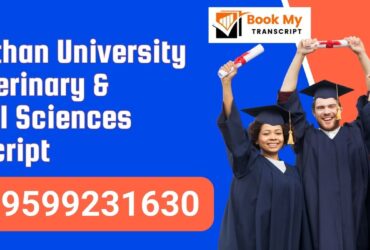 Rajasthan University of Veterinary & Animal Sciences Transcript, Moi, Degree Certificate 9599231630
