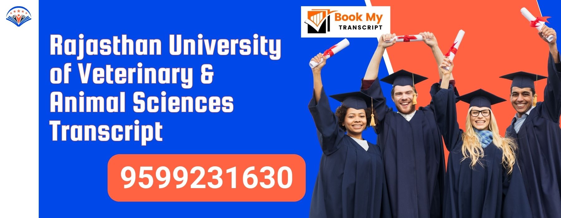Rajasthan University of Veterinary & Animal Sciences Transcript, Moi, Degree Certificate 9599231630