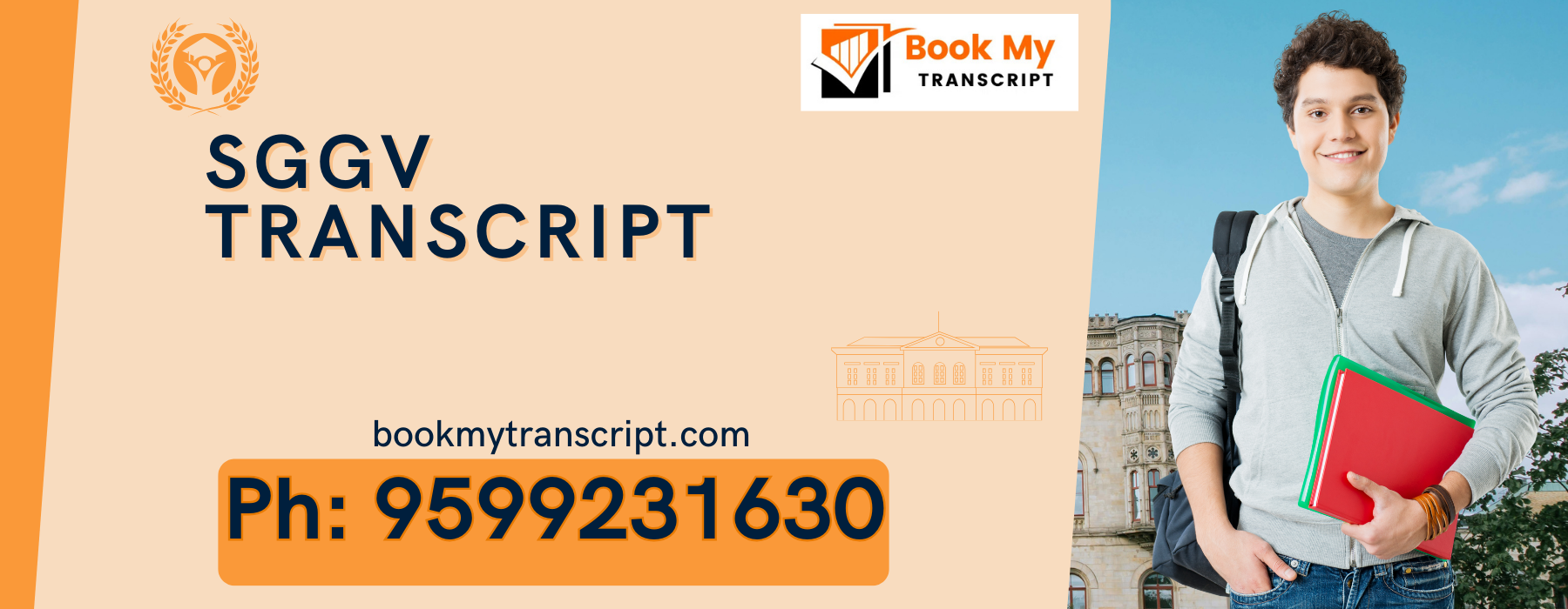 Sggv Transcript, Moi, Degree Certificate, Duplicate Marksheet, lor-9599231630