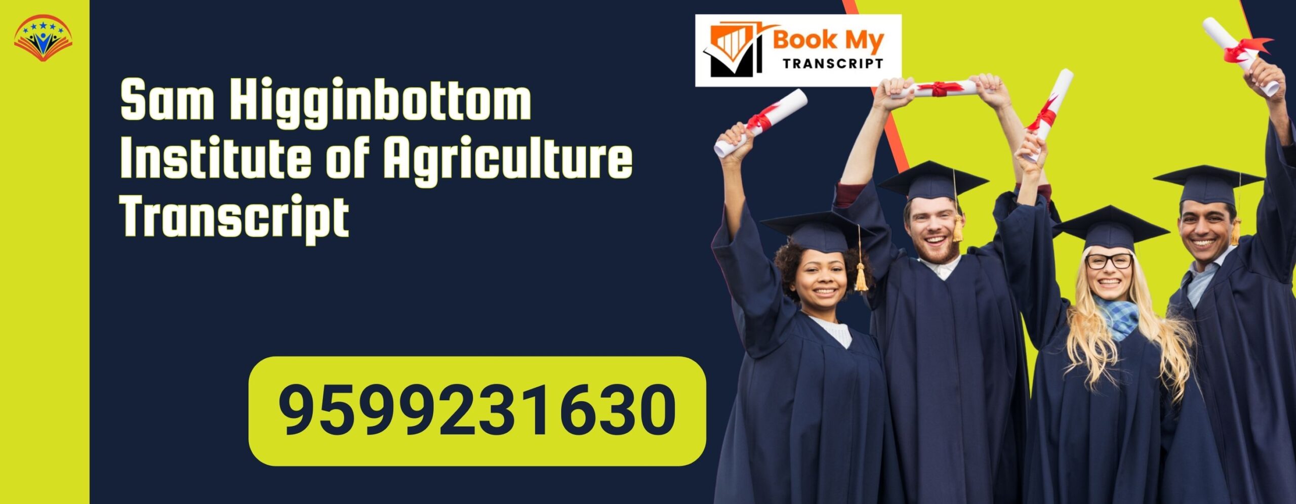 Sam Higginbottom Institute of Agriculture Transcript, Moi, Degree Certificate, 9599231630