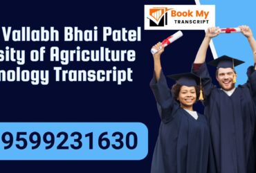 Sardar Vallabh Bhai Patel University of Agriculture & Technology Transcript, Moi, Degree Certificate, 9599231630