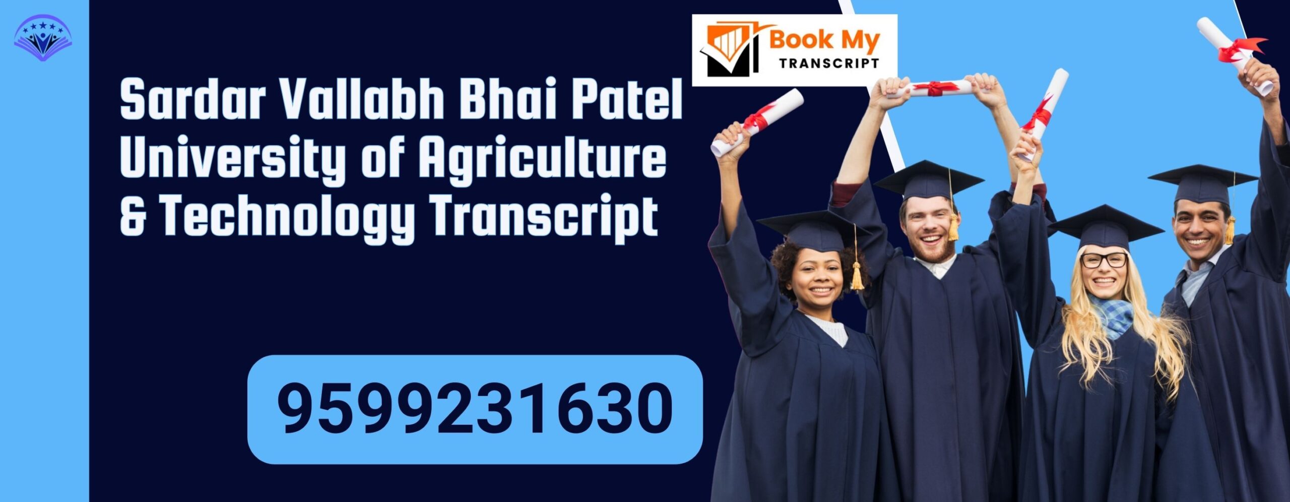 Sardar Vallabh Bhai Patel University of Agriculture & Technology Transcript, Moi, Degree Certificate, 9599231630