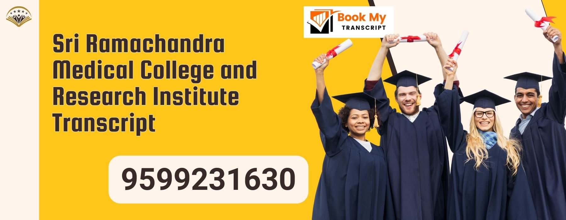 Sri Ramachandra Medical College and Research Institute Transcript, Moi, Degree Certificate 9599231630