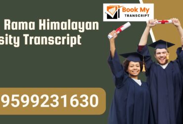 Swami Rama Himalayan University Transcript, Moi, Degree Certificate, 9599231630