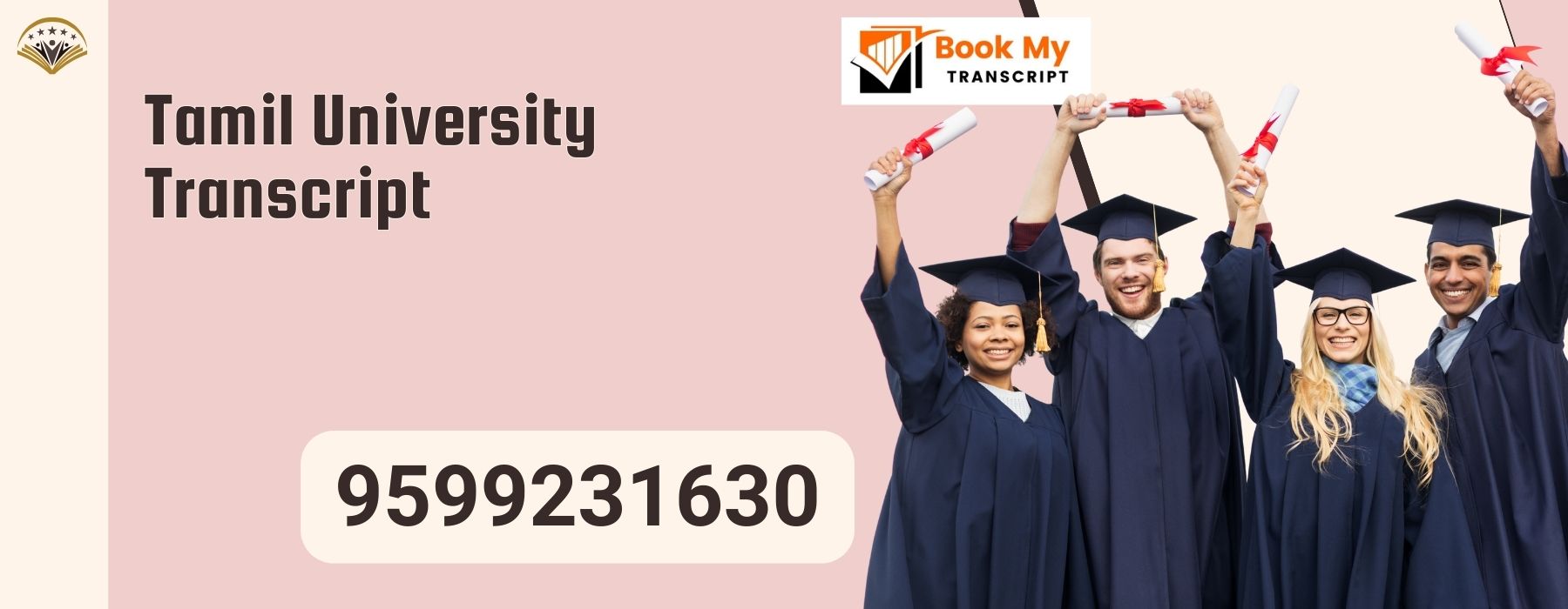 Tamil University Transcript, Moi, Degree Certificate, 9599231630