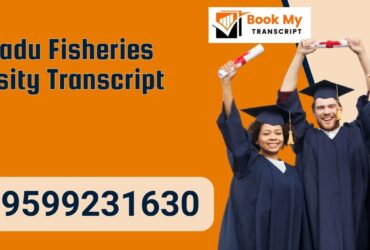 Tamil Nadu Fisheries University Transcript, Moi, Degree Certificate, 9599231630