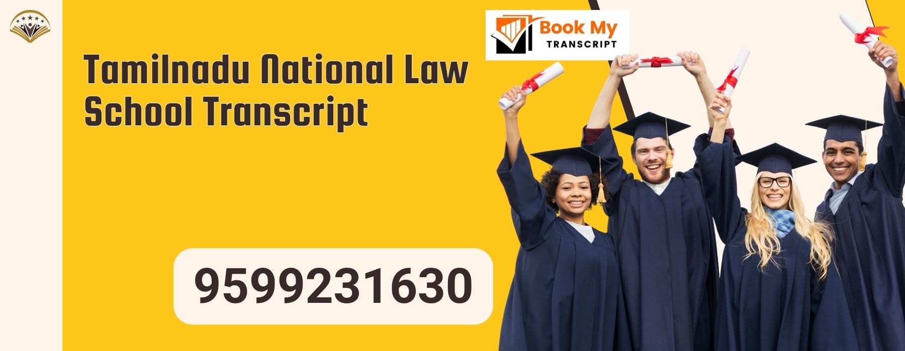 Tamilnadu National Law School Transcript, Moi, Degree Certificate, 9599231630