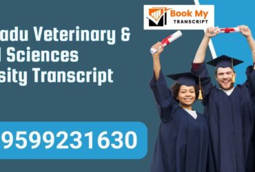 Tamilnadu Veterinary & Animal Sciences University Transcript, Moi, Degree Certificate, 9599231630