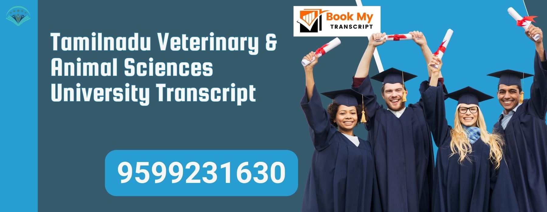 Tamilnadu Veterinary & Animal Sciences University Transcript, Moi, Degree Certificate, 9599231630