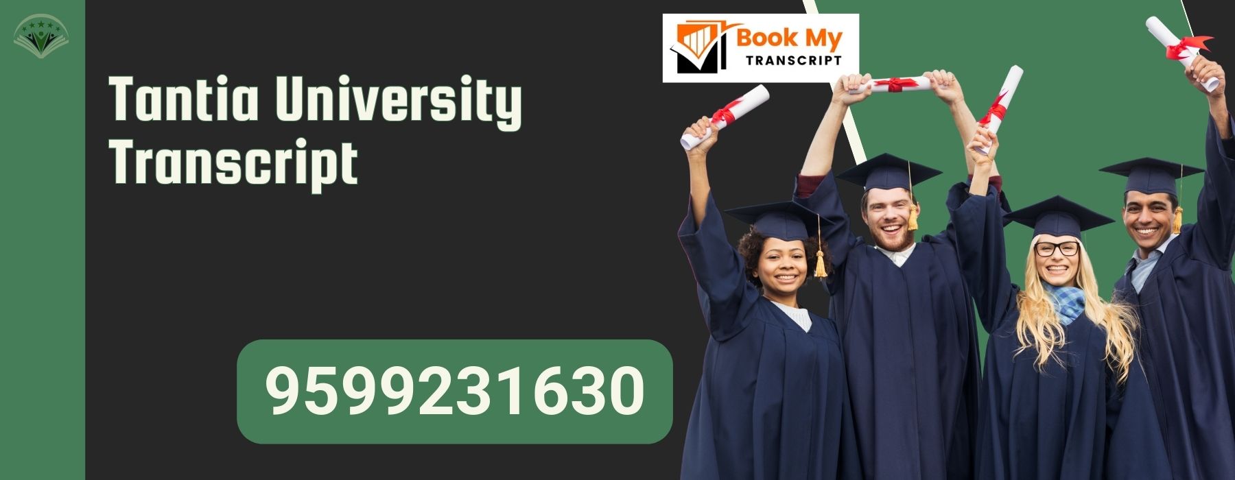 Tantia University Transcript, Moi, Degree Certificate 9599231630