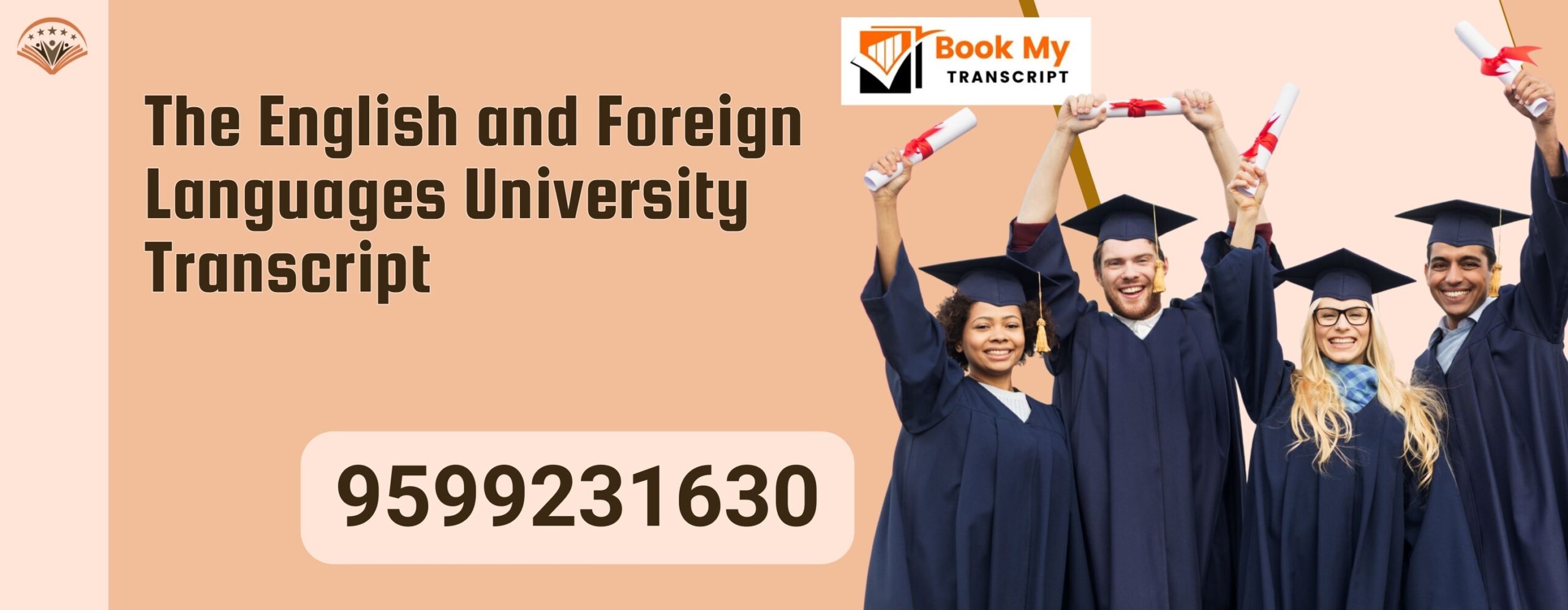 The English and Foreign Languages University Transcript, Moi, Degree Certificate, 9599231630
