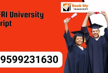 The Icfai University Transcript, Moi, Degree Certificate 9599231630
