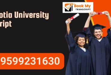 The Neotia University Transcript, Moi, Degree Certificate, 9599231630
