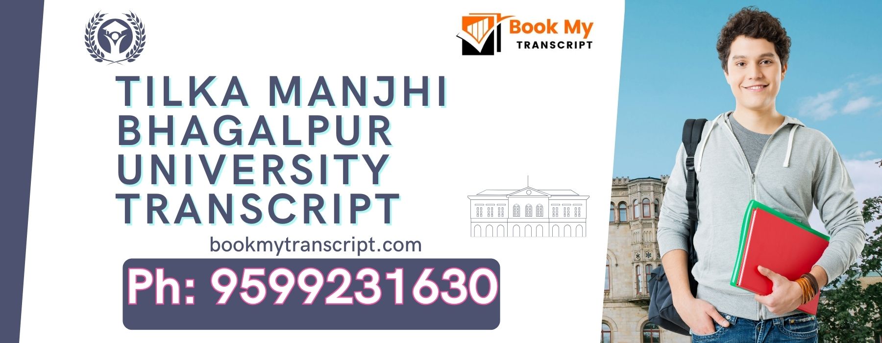 Tilka Manjhi Bhagalpur University Transcript, Moi, Degree Certificate, Duplicate Marksheet, lor-9599231630