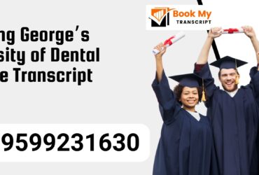 U.p. King George’s University of Dental Science Transcript, Moi, Degree Certificate, 9599231630