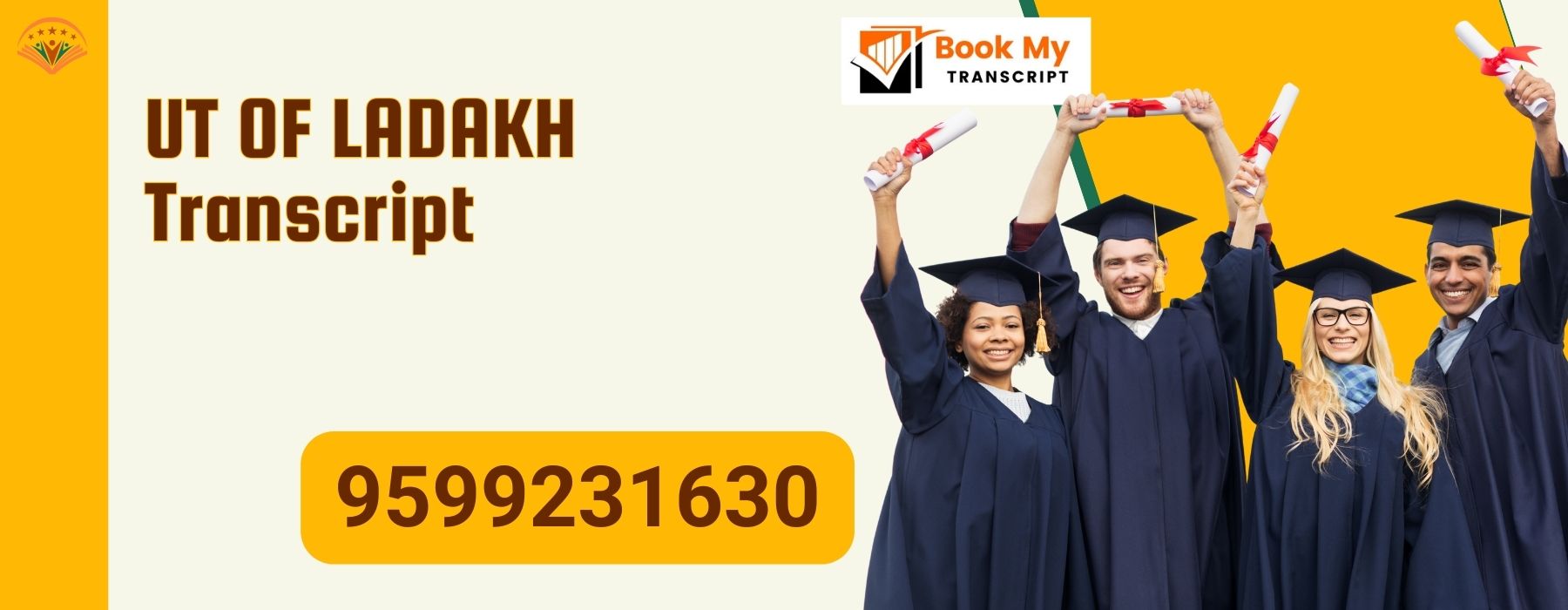 Ut of Ladakh Transcript, Moi, Degree Certificate, 9599231630