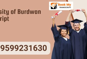 University of Burdwan Transcript, Moi, Degree Certificate 9599231630