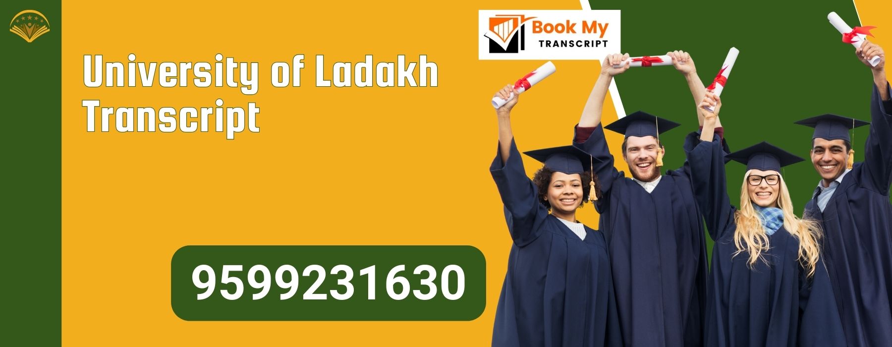 University of Ladakh Transcript, Moi, Degree Certificate 9599231630