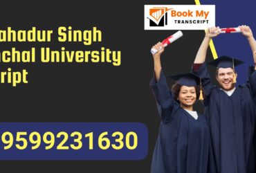 Veer Bahadur Singh Purvanchal University Transcript, Moi, Degree Certificate, 9599231630