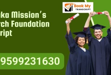 Vinayaka Mission’s Research Foundation Transcript, Moi, Degree Certificate 9599231630